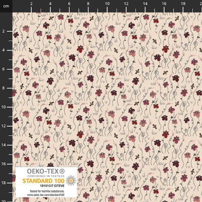 P137-4514-525 PATCH.AMERICANO THE SWEETEST EMBRACE (01) 110 CM. ALGODON 100% NATURAL Venta en piezas de 6.00 M