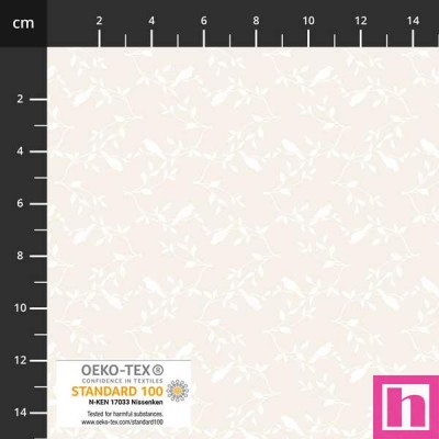 P137-4517-024 PATCH.AMERICANO NEUTRAL NOTES (32) 110 CM. ALGODON 100% NATURAL Venta en piezas de 6.00 M