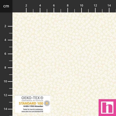 P137-4517-025 PATCH.AMERICANO NEUTRAL NOTES (23) 110 CM. ALGODON 100% BEIG Venta en piezas de 6.00 M