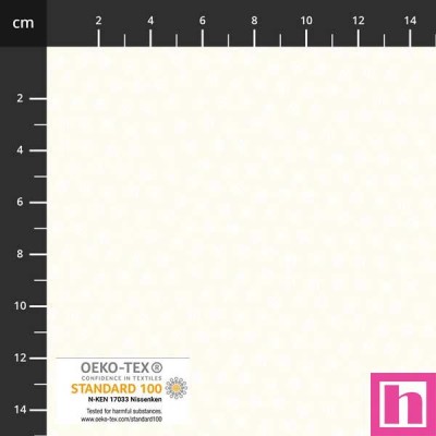 P137-4517-030 PATCH.AMERICANO NEUTRAL NOTES (17) 110 CM. ALGODON 100% MARFIL Venta en piezas de 6.00 M