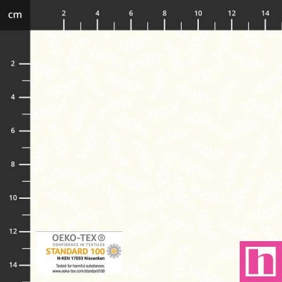 P137-4517-034 PATCH.AMERICANO NEUTRAL NOTES (16) 110 CM. ALGODON 100% MARFIL Venta en piezas de 6.00 M