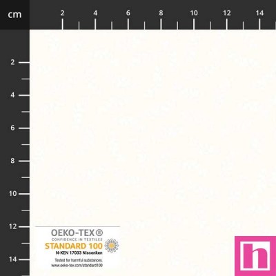 P137-4517-035 PATCH.AMERICANO NEUTRAL NOTES (06) 110 CM. ALGODON 100% BLANCO Venta en piezas de 6.00 M