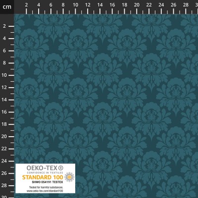 P137-4550-534 PATCH.AMERICANO HOLLIE-ROSE (04) 110 CM. ALGODON 100% PETROLEO Venta en piezas de 6.00 M