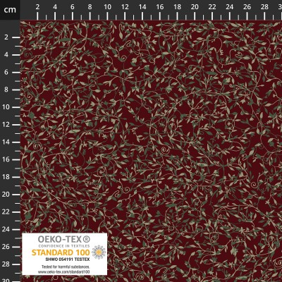 P137-4550-549 PATCH.AMERICANO TAYLOR-ROSE (06) 110 CM. ALGODON 100% GRANATE Venta en piezas de 6.00 M