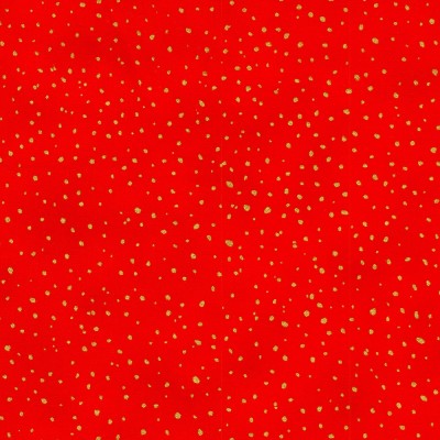 P137-SRKM-23708-91 PATCH. AMERICANO HOLIDAY FLOURISH - FOREST GLEN (30) 110 CM. ALGODON 100% ROJO/DORADO METALLIC Venta en pieza