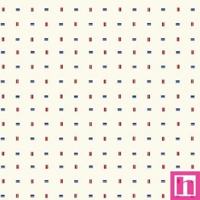 P140-1674-78 PATCH. AMERICANO OLD GLORY (13) 110 CM. ALGODON 100% MARFIL Venta en piezas de 6.80 M