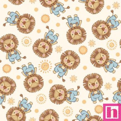 P140-1713-44 PATCH. AMERICANO BOHO BUDDIES (15) 110 CM. ALGODON 100% CREMA Venta en piezas de 6.80 M