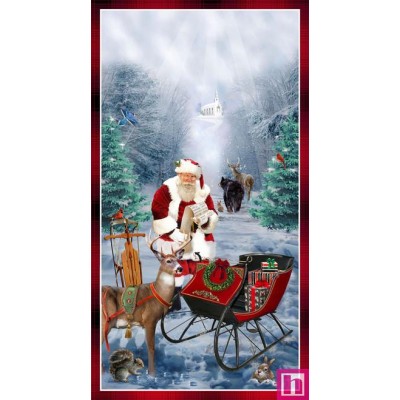 P140-1881P-88 PATCH. AMERICANO BELIEVE (01) PANEL 60X110 CM. ALGODON 100% MULTI Venta en piezas de 7.00 M