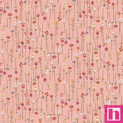 P140-3227-22 PATCH. AMERICANO GIFT OF GRATEFUL PRAISE (04) 110 CM. ALGODON 100% ROSA Venta en piezas de 7.00 M