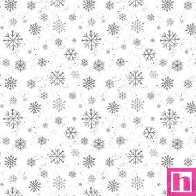 P140-4122-01 PATCH. AMERICANO BE MERRY SHINE BRIGHT (12) 110 CM. ALGODON 100% BLANCO/GRIS Venta en piezas de 7.00 M