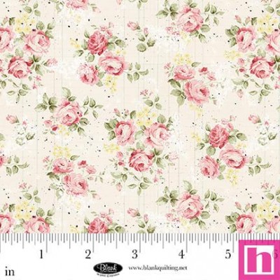 P140-4290-41 PATCH. AMERICANO PARISIAN SNIPPETS (07) 110 CM. ALGODON 100% CREMA/MULTI Venta en piezas de 7.00 M