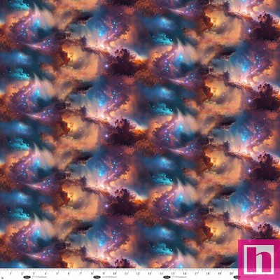 P140-4366-75 PATCH. AMERICANO SPACE CADET (06) 110 CM. ALGODON 100% MULTI Venta en piezas de 7.00 M