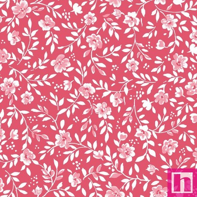 P17-MAS10773-P PATCH. AMERICANO GARDEN PICNIC (05) 110 CM. ALGODON 100% ROSA Venta en piezas de 7.00 M