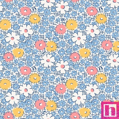 P17-MAS10780-B PATCH. AMERICANO DILLY DALLY (13) 110 CM. ALGODON 100% CREMA Venta en piezas de 7.00 M