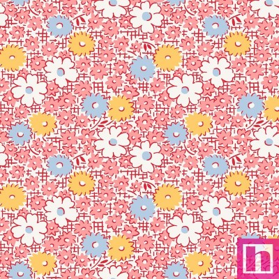 P17-MAS10780-P PATCH. AMERICANO DILLY DALLY (22) 110 CM. ALGODON 100% CREMA Venta en piezas de 7.00 M