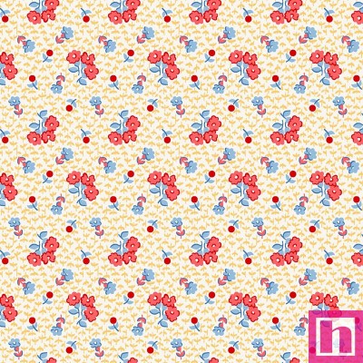 P17-MAS10781-SR PATCH. AMERICANO DILLY DALLY (17) 110 CM. ALGODON 100% CREMA Venta en piezas de 7.00 M