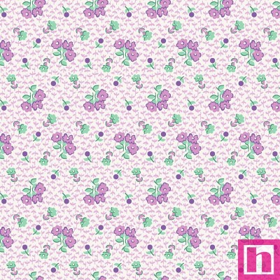 P17-MAS10781-V PATCH. AMERICANO DILLY DALLY (02) 110 CM. ALGODON 100% LILA Venta en piezas de 7.00 M