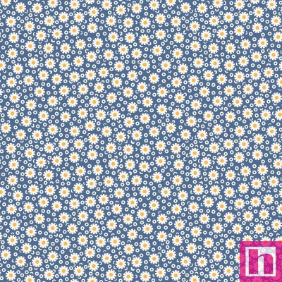 P17-MAS10784-N PATCH. AMERICANO DILLY DALLY (14) 110 CM. ALGODON 100% AZUL Venta en piezas de 7.00 M