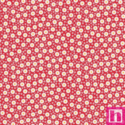 P17-MAS10784-R PATCH. AMERICANO DILLY DALLY (23) 110 CM. ALGODON 100% ROJO Venta en piezas de 7.00 M