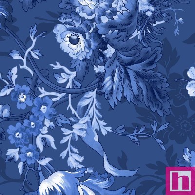 P17-MAS10900-N PATCH. AMERICANO BLUE BELLE (02) 110 CM. ALGODON 100% AZUL Venta en piezas de 7.00 M