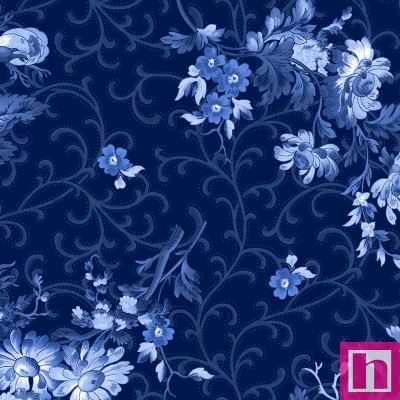 P17-MAS10902-N PATCH. AMERICANO BLUE BELLE (09) 110 CM. ALGODON 100% MARINO Venta en piezas de 7.00 M