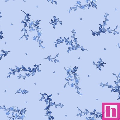 P17-MAS10905-B PATCH. AMERICANO BLUE BELLE (19) 110 CM. ALGODON 100% CELESTE Venta en piezas de 7.00 M