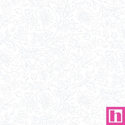 P17-MAS10909-W PATCH. AMERICANO BLUE BELLE (23) 110 CM. ALGODON 100% BLANCO Venta en piezas de 7.00 M