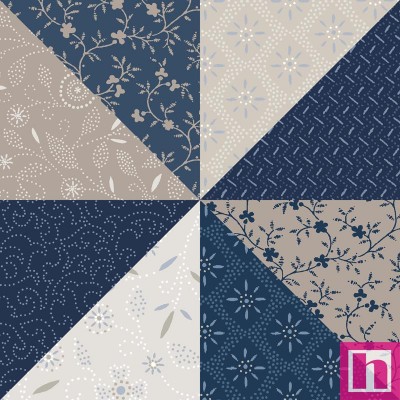 P17-MAS10930-Z PATCH. AMERICANO PATCHWORK BLUE (22) 110 CM. ALGODON 100% MULTI Venta en piezas de 7.00 M