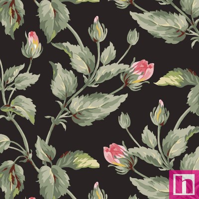 P17-MAS10943-J PATCH. AMERICANO MARLOWE (14) 110 CM. ALGODON 100% NEGRO Venta en piezas de 7.00 M