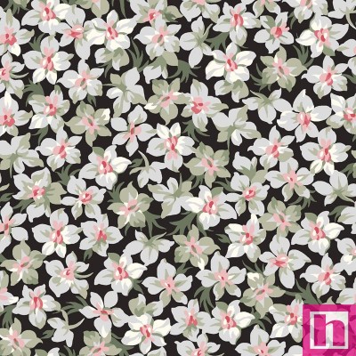 P17-MAS10944-J PATCH. AMERICANO MARLOWE (11) 110 CM. ALGODON 100% NEGRO Venta en piezas de 7.00 M