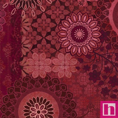 P17-MAS11000-MR PATCH. AMERICANO OPERETTA (06) 110 CM. ALGODON 100% GRANATE Venta en piezas de 7.00 M