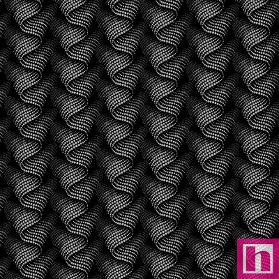 P17-MAS11017-JK PATCH. AMERICANO MOONLIT WALK (10) 110 CM. ALGODON 100% NEGRO Venta en piezas de 7.00 M