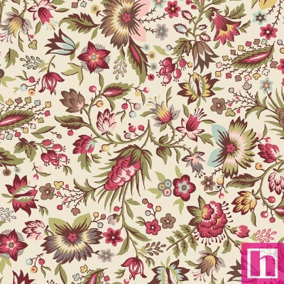 P17-MAS11040-E PATCH. AMERICANO FRENCH MARKET (11) 110 CM. ALGODON 100% CREMA Venta en piezas de 7.00 M