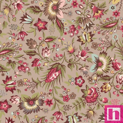 P17-MAS11040-T PATCH. AMERICANO FRENCH MARKET (13) 110 CM. ALGODON 100% TAUPE Venta en piezas de 7.00 M