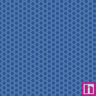 P17-MAS8256-B PATCH. AMERICANO KIMBERBELL BASIC (88) 110 CM. ALGODON 100% BLANCO/AZUL Venta en piezas de 4.60 M