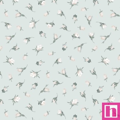 P17-MASF10996-B PATCH. AMERICANO LA FLEUR FLANNEL (16) 110 CM. FRANELA ALGODON 100% MENTA Venta en piezas de 5.50 M