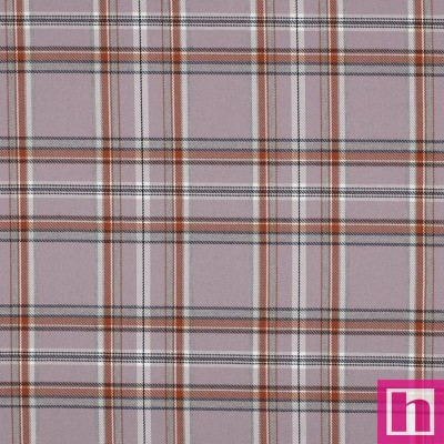 P94-3036-066 VIYELA CUADROS ELSIE (01) 144 CM. 225 GR/M2. POLIESTER 63%-VISCOSA 32%-EA.3% LILA Venta en piezas de 6.00 M