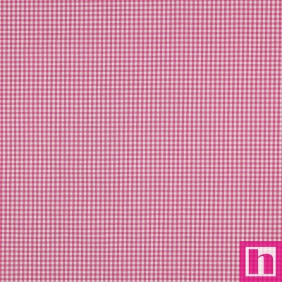 P94-3085-10 TEJIDO NORA (10) VICHY 2.70 MM. 1.45 M. - 110 GR/M2- ALGODON 100% FUCSIA Venta en piezas de 5.00 M