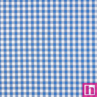 P94-3087-23 TEJIDO NORA (47) VICHY 10 MM. 1.45 M. - 110 GR/M2- ALGODON 100% AÑIL Venta en piezas de 5.00 M