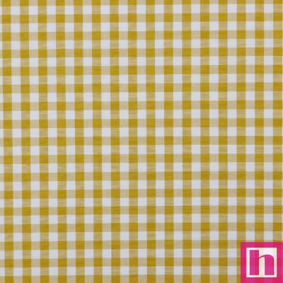 P94-3087-45 TEJIDO NORA (35) VICHY 10 MM. 1.45 M. - 110 GR/M2- ALGODON 100% MAIZ Venta en piezas de 5.00 M