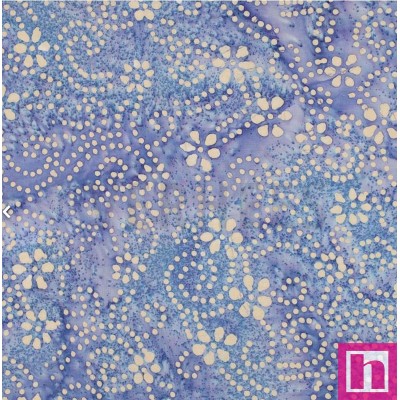 P94-3528-001 TEJIDO ESTAMPADO  BATIK KARIME (02) 1.37 M.-119 GR/M2. ALGODON 100% 100% AZUL Venta en piezas de 6.00 M