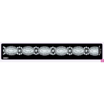 46898 131009-001_TIRA GUIPUR RAYON POLIESTER 100% BLANCO Venta en piezas de 14.00 M