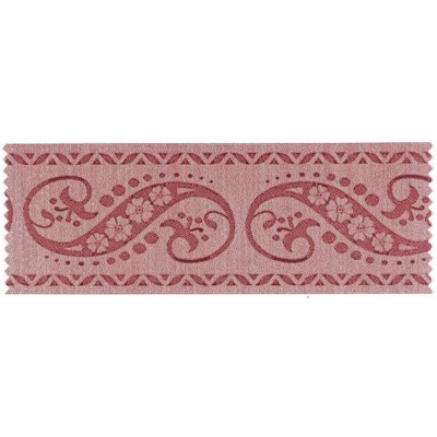 5037-68-980 TAPACOSTURAS JACQUARD FANTASIA 68 MM. POLIESTER-LUMIFIL ROSA Venta en piezas de 25.00 M