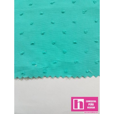 54464 PLUMETI LISO ADRIAN (19) 145 CM. ALGODON 100% VERDE Venta en piezas de 7.00 M