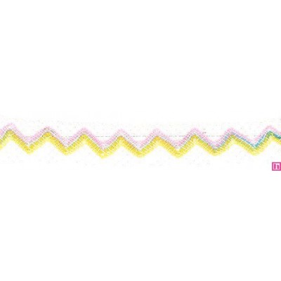 56815 ROCHEL PUNTILLA BOLILLO 20 MM. POLIESTER 50%-ALGODON 50% MARFIL/AMARILLO MATIZADO Venta en piezas de 15.00 M