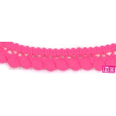 57696 SILVIA MADROÑO 1 BORLA 10 MM. POLIAMIDA 100% FUCSIA Venta en piezas de 50.00 M