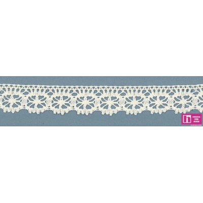 58145 ELINAS PUNTILLA BOLILLO 20 MM. ALGODON 100% MARFIL Venta en piezas de 25.00 M