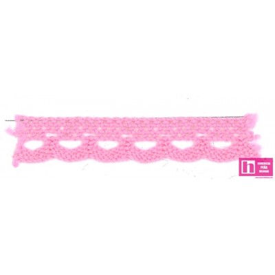 58162 PUNTILLA BOLILLO ARIEL 10 MM. ALGODON 100% CHICLE Venta en piezas de 25.00 M