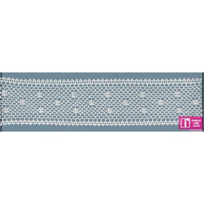 58263 LEORA ENTREDOS BOLILLO 35 MM. ALGODON 100% BEIG Venta en piezas de 30.00 M