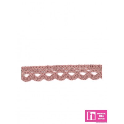 58996 AZAHARA PUNTILLA BOLILLO POLIESTER 100% MAQUILLAJE Venta en piezas de 30.00 M